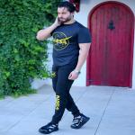 ست تیشرت شلوار مردانه مدل Lamin کد6338